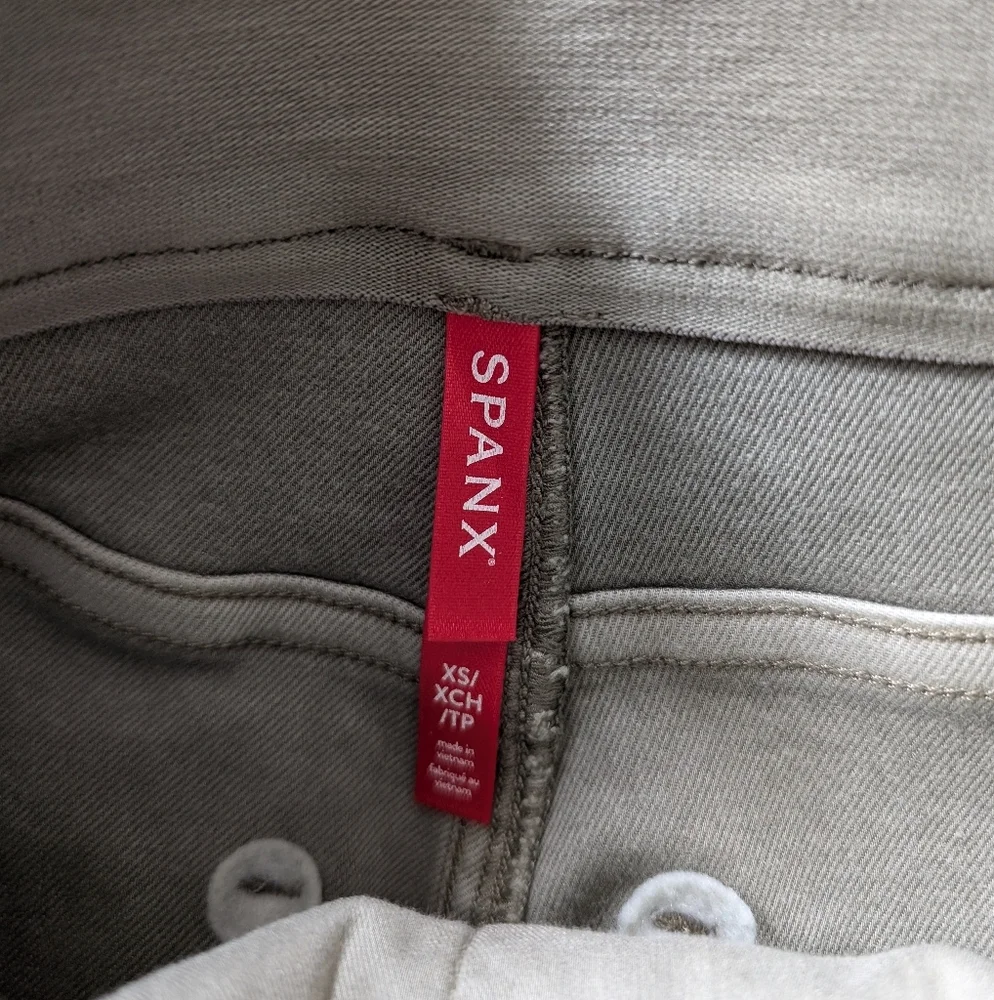 Spanx Stretch Twill Straight Leg Pant xs petite NWT - Picture 9 of 15